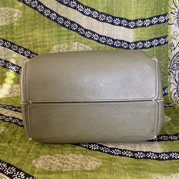 Coach Light Fern Charlie 55200 Polished Pebble Leather Bucket Shoulder Purse - Picture 9 of 16